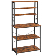 Küchen-Organizer vintage-braun 80,0 x 40,0 x 167,0 cm