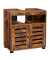 Waschtischunterschrank ohne Waschbecken braun 60,0 x 30,0 x 63,0 cm