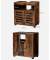 Waschtischunterschrank ohne Waschbecken braun 60,0 x 30,0 x 63,0 cm