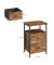 Nachttisch braun 38,0 x 28,0 x 60,0 cm