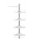 Teleskop-Duschregal BCB02SW weiß 25,0 x 35,0 x 85,0 - 300,5 cm