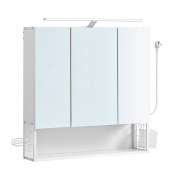 Spiegelschrank weiß 70,0 x 14,5 x 70,0 cm
