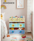 Kinderregal weiß 62,5 x 29,5 x 60,0 cm