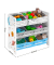 Kinderregal weiß 62,5 x 29,5 x 60,0 cm