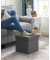 Hocker LSF27Z, dunkelgrau, bis 300kg