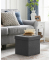 Hocker LSF27Z, dunkelgrau, bis 300kg