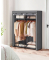 Stoffschrank, RYG02GY grau 140,0 x 43,0 x 174,0 cm