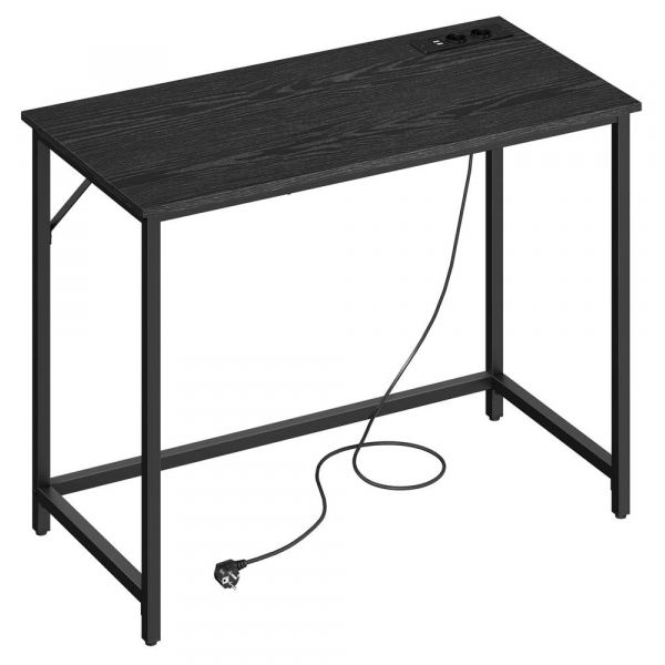 0194343144061 - VASAGLE Schreibtisch Gaming-Tisch mit LED-Beleuchtung Steckdosenleiste Computertisch 50 x 100 x 76 platzsparend für Arbeitszimmer Homeoffice 0194343144061 - VASAGLE Schreibtisch Gaming-Tisch mit LED-Beleuchtung Steckdosenleiste Computertisch 50 x 100 x 76 platzsparend für Arbeitszimmer Homeoffice