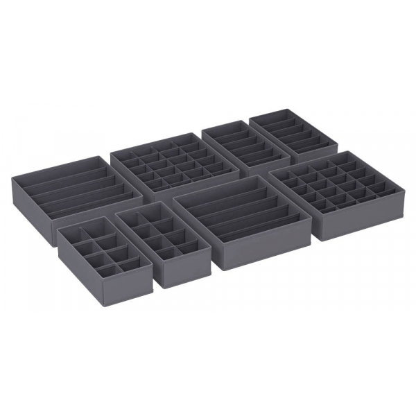 0194343151878 - 8 Ordnungsboxen grau 480 x 640 x 100 cm 0194343151878 8 Stück 0194343151878 - 8 Ordnungsboxen grau 480 x 640 x 100 cm 0194343151878 8 Stück