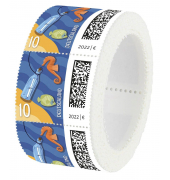 0,10 € Briefmarken Flaschenpost nassklebend
