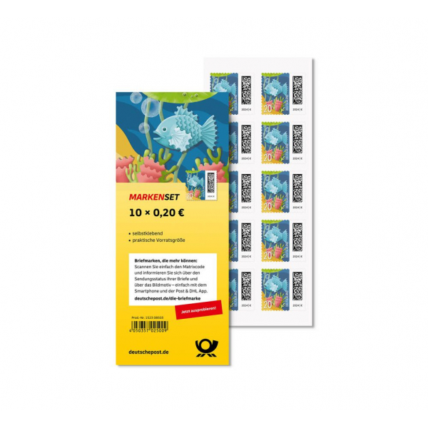 4050357025009 - 020 ? Briefmarken Zackenbarsch selbstklebend 4050357025009 10 Stück 4050357025009 - 020 ? Briefmarken Zackenbarsch selbstklebend 4050357025009 10 Stück