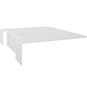 Ansteck-Ablageboard silber