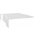 Ansteck-Ablageboard silber