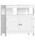 Waschtischunterschrank ohne Waschbecken BBC02WT weiß 60,0 x 30,0 x 30,0 cm
