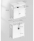 Waschtischunterschrank ohne Waschbecken BBC02WT weiß 60,0 x 30,0 x 30,0 cm