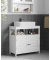 Waschtischunterschrank ohne Waschbecken BBC02WT weiß 60,0 x 30,0 x 30,0 cm