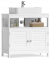 Waschtischunterschrank ohne Waschbecken BBC02WT weiß 60,0 x 30,0 x 30,0 cm