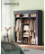 Stoffschrank, RYG12G grau 150,0 x 45,0 x 175,0 cm