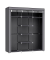 Stoffschrank, RYG12G grau 150,0 x 45,0 x 175,0 cm