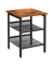 Beistelltisch LET23XV1, 55cm (H), 40x40cm (BxT), braun / schwarz