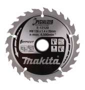 E-12120 EFFICUT Kreissägeblatt 136,0 mm, 25 Zähne