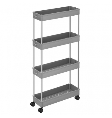 Nischenwagen grau 40,0 x 12,5 x 88,0 cm