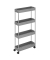 Nischenwagen grau 40,0 x 12,5 x 88,0 cm