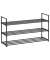 Schuhregal schwarz 92,0 x 30,0 x 54,0 cm