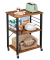 Servierwagen braun, schwarz 60,0 x 40,0 x 89,0 cm