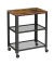 Servierwagen braun, schwarz 60,0 x 40,0 x 77,5 cm