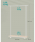 Rollgarderobe weiß Metall 98,5 x 160,3 cm