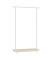 Rollgarderobe weiß Metall 98,5 x 160,3 cm