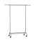 Rollgarderobe silber Metall 83,0 - 120,0 x 156,0 cm