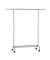 Rollgarderobe silber Metall 83,0 - 120,0 x 156,0 cm