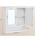 Spiegelschrank LHC002 weiß 56,5 x 13,0 x 58,5 cm