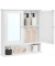 Spiegelschrank LHC002 weiß 56,5 x 13,0 x 58,5 cm