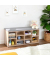 Schuhbank LHS10NLV1 eiche, grau Holz 104,0 cm