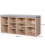 Schuhbank LHS10NLV1 eiche, grau Holz 104,0 cm