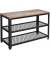 Schuhbank LBS73MB grau, schwarz Holz 73,0 cm