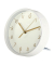 Wanduhr Madeira weiß Kunststoff, Ø 16,0 cm
