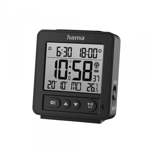 4047443519863 - Rhodes Digital Radio Alarm Clock LCD Black - DAB DAB+ FM - Stereo - schwarz 4047443519863 - Rhodes Digital Radio Alarm Clock LCD Black - DAB DAB+ FM - Stereo - schwarz