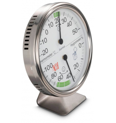 Tahiti Thermometer silber