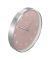Funkwanduhr Fidschi rosa silber Aluminium, Ø 30,0 cm