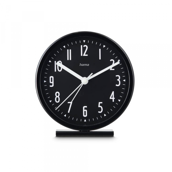 4047443522733 - 222211 Uhren und Wecker Wecker Skye ohne Ticken schwarz                   222211 222211 4047443522733
