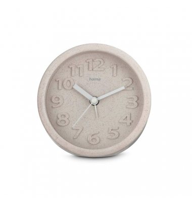 Wecker Fuerteventura beige 20 % Weizenstroh, Ø 11,7 cm