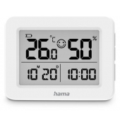 Lefkada Thermometer weiß