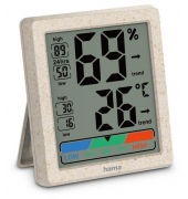 Ponza Thermometer braun