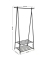 Kleiderständer HSR05BV1 schwarz Metall 87,5 x 155,0 cm