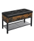 Schuhbank LSB46BXV1 braun, schwarz Kunstleder 70,0 cm