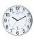 Wanduhr MAXI WAVE 400094565 +Batterien metallgrau